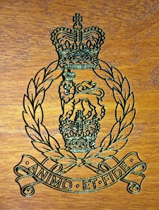 picture of detail of engraved wooden box